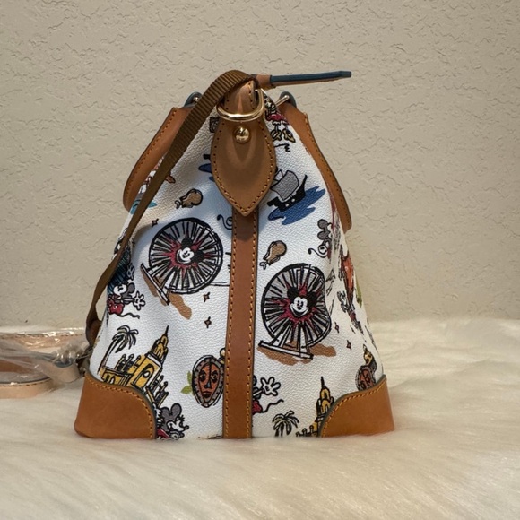 Dooney & Bourke Disneyana Disneyland Crossbody Satchel - Picture 5 of 12